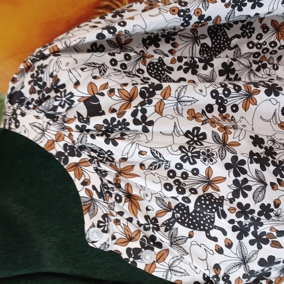 LOFT Outlet animal print blouse - Picture 5 of 10